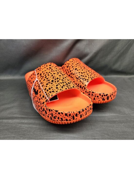 Nike Calm Slide Print NS Slip On Orange Grey Men\'s Size 11 NEW w/TAGS NO BOX! main image 8